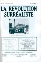 couverture de la revue littérature