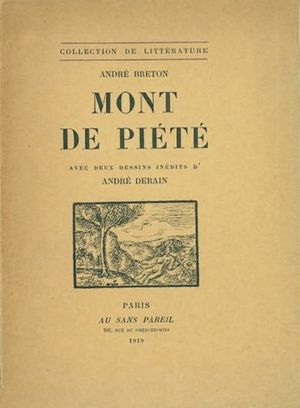 Couverture du livre Mont de piété